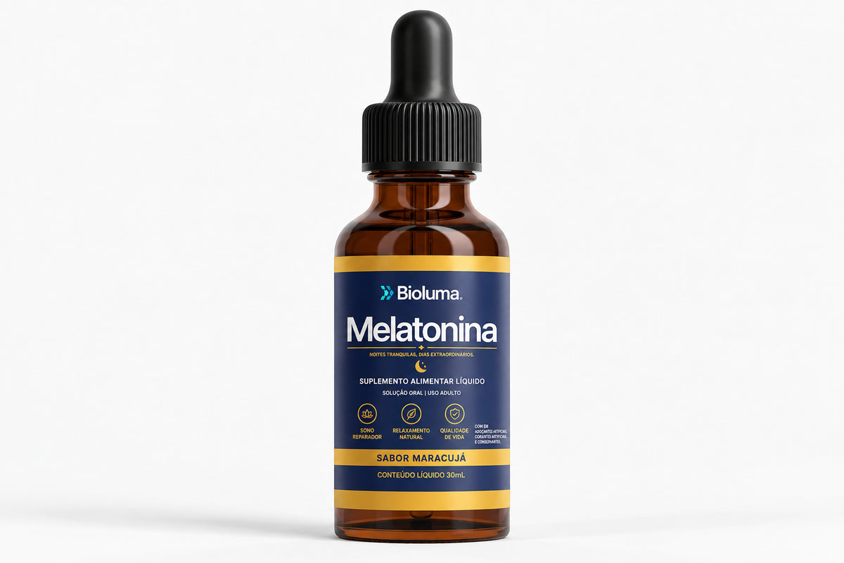 Melatonina Líquida Sabor Maracujá 30 mL